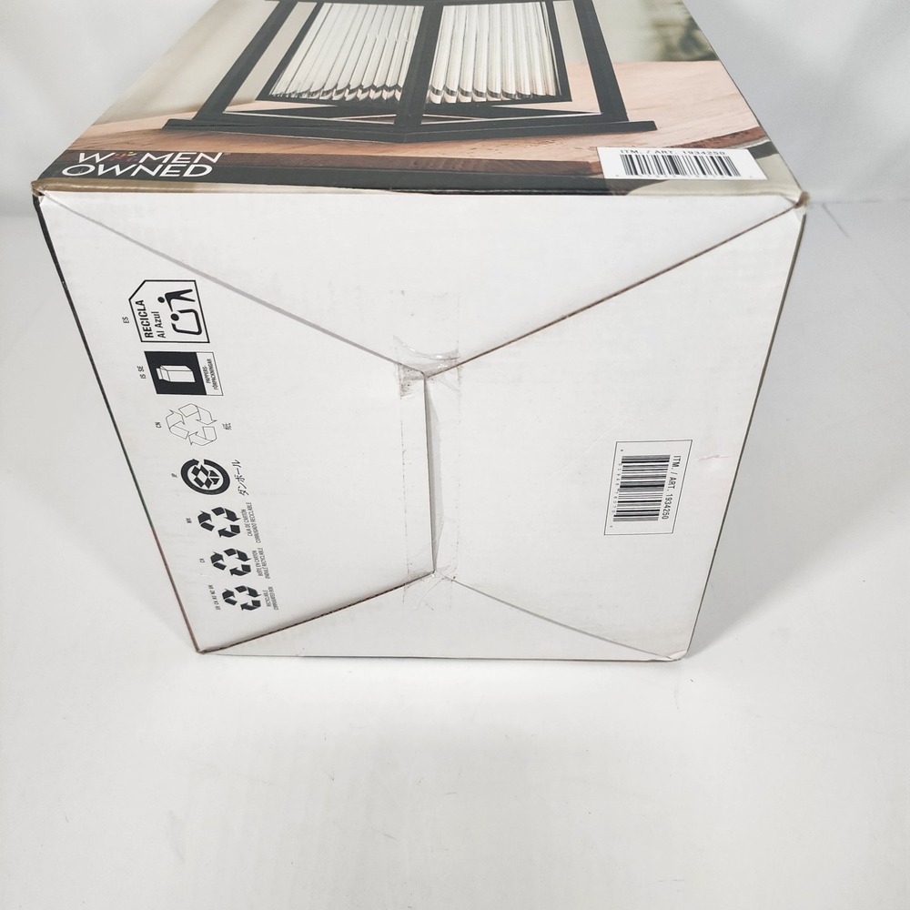 Evergreen Solar LED Revere Lantern Outdoor Table Light NIB Item 1934250 - Picture 6 of 9